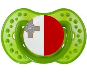 Drapeau Malte : Sucette LOVI Dynamic personnalisée