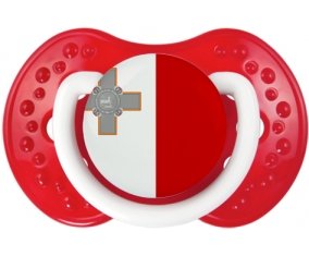 Drapeau Malte Sucete LOVI Dynamic Blanc-rouge classique