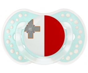 Drapeau Malte Sucete LOVI Dynamic Retro-turquoise-lagon classique