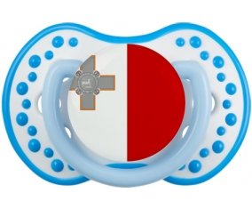 Drapeau Malte Sucete LOVI Dynamic Blanc-bleu phosphorescente