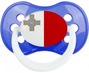 Drapeau Malte : Sucette Anatomique personnalisée