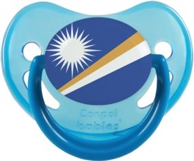 Drapeau Iles Marshall Sucete Physiologique Bleue phosphorescente