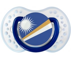 Drapeau Iles Marshall Tétine LOVI Dynamic Marine-blanc-bleu classique