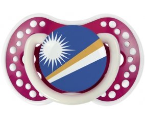 Drapeau Iles Marshall Tétine LOVI Dynamic Fuchsia phosphorescente