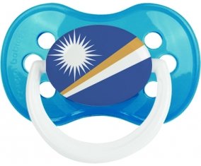 Drapeau Iles Marshall Sucette Anatomique Cyan classique