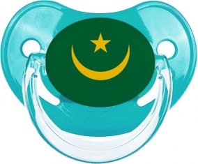 Drapeau Mauritanie : Sucette Physiologique personnalisée