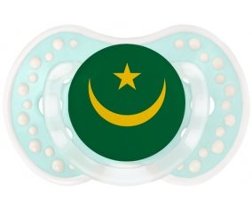 Drapeau Mauritanie Sucette LOVI Dynamic Retro-turquoise-lagon classique