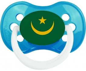 Drapeau Mauritanie Sucette Anatomique Cyan classique