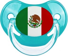 Drapeau Mexique : Sucette Physiologique personnalisée