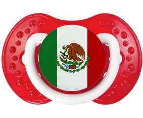 Drapeau Mexique Sucette LOVI Dynamic Blanc-rouge classique