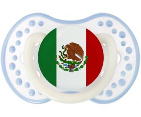 Drapeau Mexique Sucette LOVI Dynamic Blanc-cyan classique