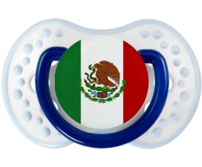Drapeau Mexique Sucette LOVI Dynamic Marine-blanc-bleu classique