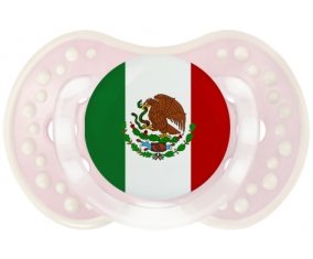 Drapeau Mexique Sucette LOVI Dynamic Retro-rose-tendre classique