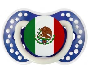 Drapeau Mexique Sucette LOVI Dynamic Bleu-marine phosphorescente