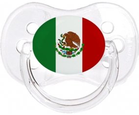 Drapeau Mexique Sucette Cerise Transparent classique