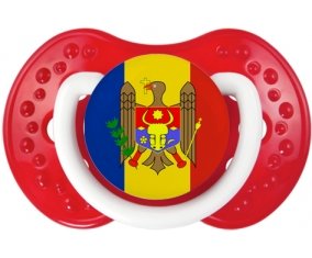 Drapeau Moldavie Sucette LOVI Dynamic Blanc-rouge classique