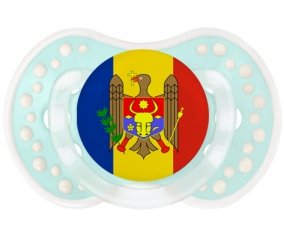 Drapeau Moldavie Sucette LOVI Dynamic Retro-turquoise-lagon classique