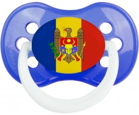 Drapeau Moldavie : Sucette Anatomique personnalisée
