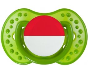 Drapeau Monaco : Sucette LOVI Dynamic personnalisée