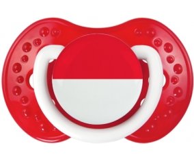 Drapeau Monaco Sucete LOVI Dynamic Blanc-rouge classique