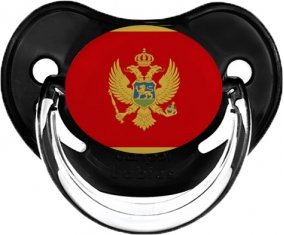 Drapeau Monténégro Sucete Physiologique Noir classique