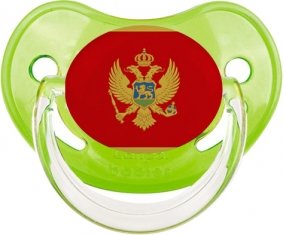 Drapeau Monténégro Sucete Physiologique Vert classique