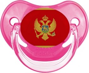 Drapeau Monténégro Sucete Physiologique Rose classique