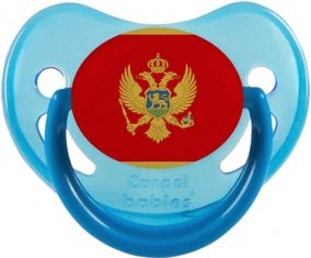 Drapeau Monténégro Sucete Physiologique Bleue phosphorescente