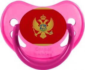 Drapeau Monténégro Sucete Physiologique Rose phosphorescente