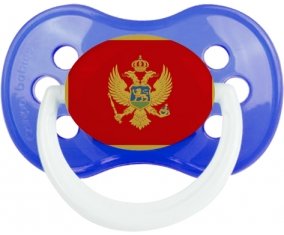 Drapeau Monténégro : Sucette Anatomique personnalisée
