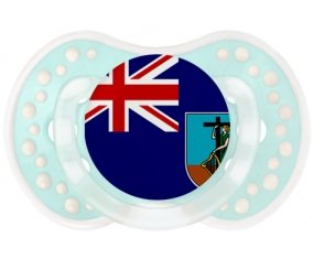 Drapeau Montserrat Sucette LOVI Dynamic Retro-turquoise-lagon classique
