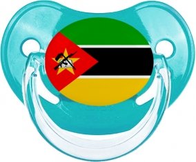 Drapeau Mozambique Tétine Physiologique Bleue classique