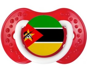 Drapeau Mozambique Sucete LOVI Dynamic Blanc-rouge classique