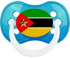 Drapeau Mozambique Sucete Anatomique Cyan classique