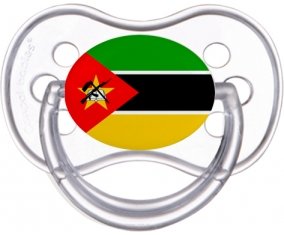 Drapeau Mozambique Sucete Anatomique Transparente classique