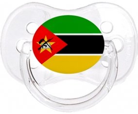 Drapeau Mozambique Sucete Cerise Transparent classique