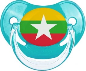 Drapeau Myanmar : Sucette Physiologique personnalisée