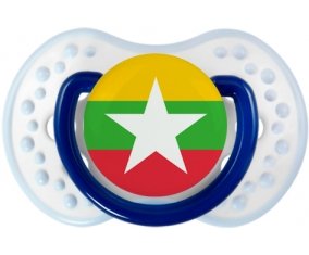 Drapeau Myanmar Tétine LOVI Dynamic Marine-blanc-bleu classique