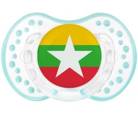 Drapeau Myanmar Tétine LOVI Dynamic Retro-blanc-lagon classique