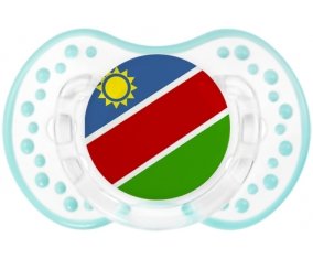 Drapeau Namibie Sucette LOVI Dynamic Retro-blanc-lagon classique