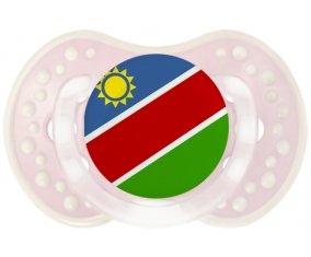 Drapeau Namibie Sucette LOVI Dynamic Retro-rose-tendre classique