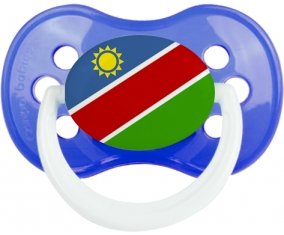 Drapeau Namibie Tétine Anatomique Bleu classique