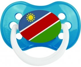Drapeau Namibie Tétine Anatomique Cyan classique