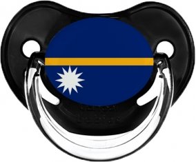 Drapeau Nauru Sucette Physiologique Noir classique