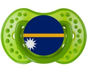 Drapeau Nauru : Sucette LOVI Dynamic personnalisée
