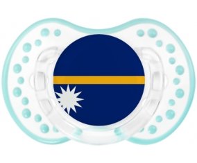 Drapeau Nauru Sucette LOVI Dynamic Retro-blanc-lagon classique
