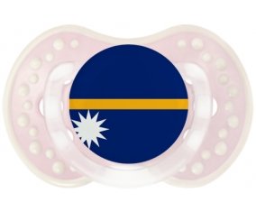 Drapeau Nauru Sucette LOVI Dynamic Retro-rose-tendre classique
