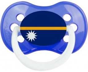 Drapeau Nauru : Sucette Anatomique personnalisée