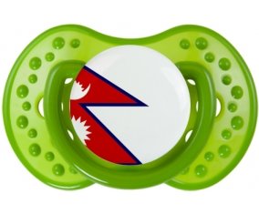 Drapeau Népal : Sucette LOVI Dynamic personnalisée