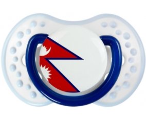 Drapeau Népal Sucete LOVI Dynamic Marine-blanc-bleu classique